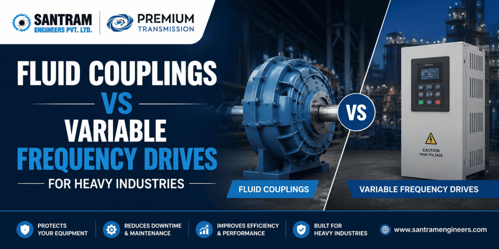 Fluid Couplings vs Variable Frequency Drives for Heavy Industries